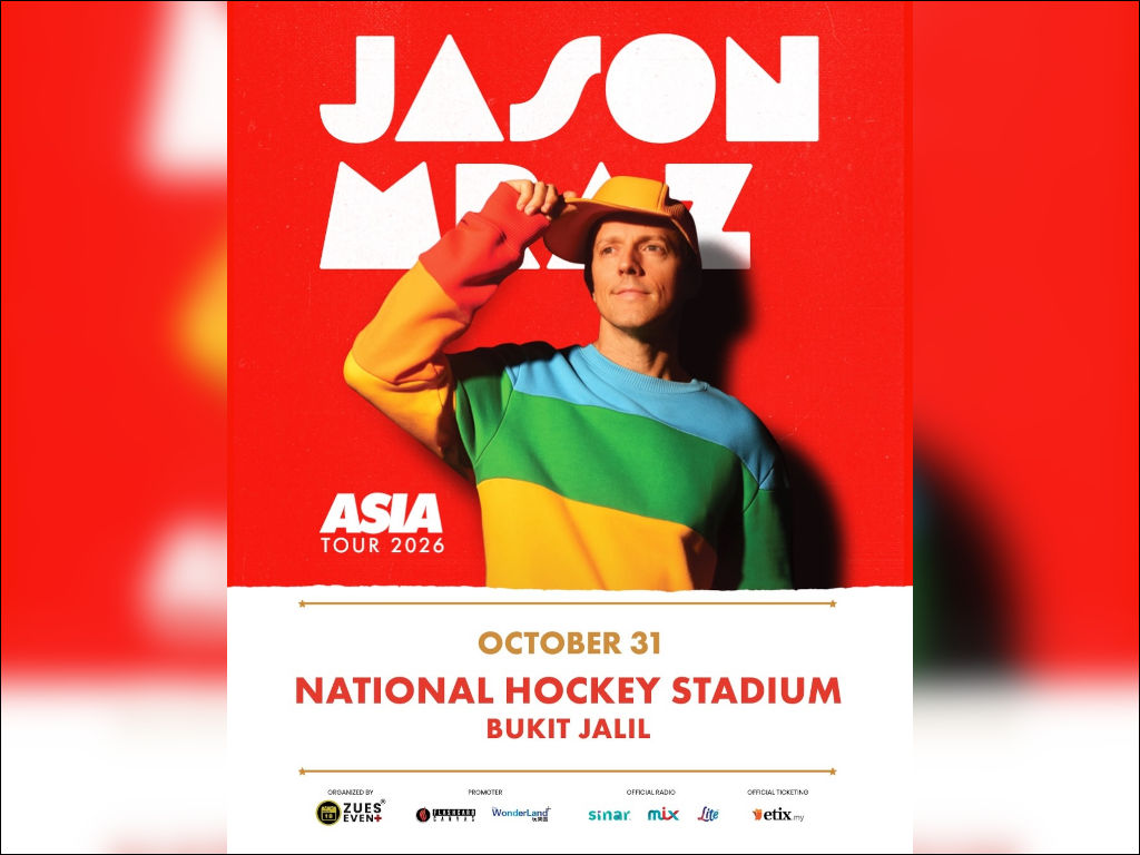 Jason Mraz finally returning to Malaysia for first concert in seven years
