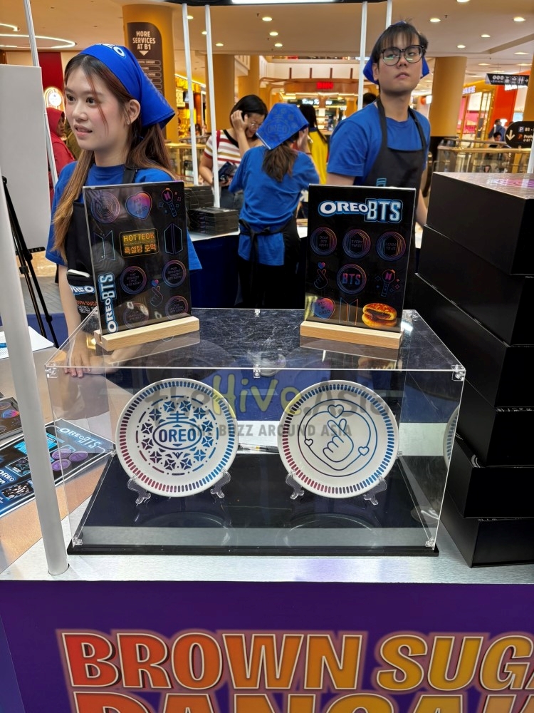 The OREO x BTS pop-up is happening now at Sunway Pyramid, Malaysia, bts, celeb, cookie, foodie, news, oreo, sunway pyramid, theHive.Asia