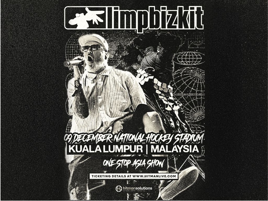 Limp Bizkit is coming to Malaysia and it’s their first ever concert here!