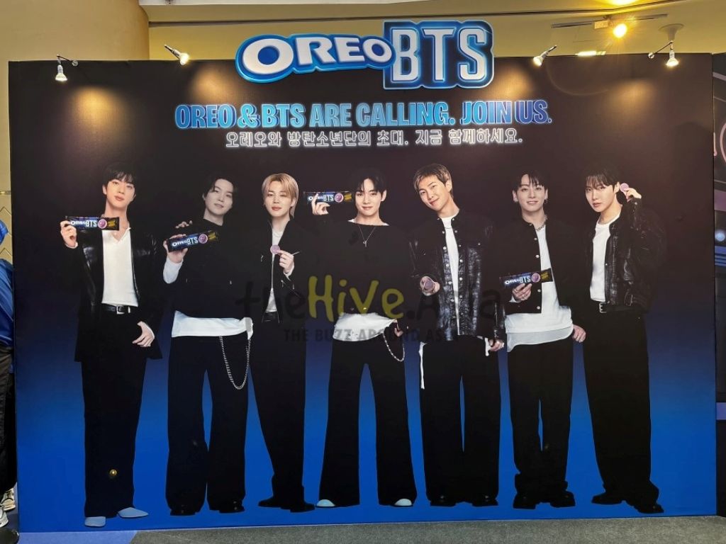 The OREO x BTS pop-up is happening now at Sunway Pyramid, Malaysia