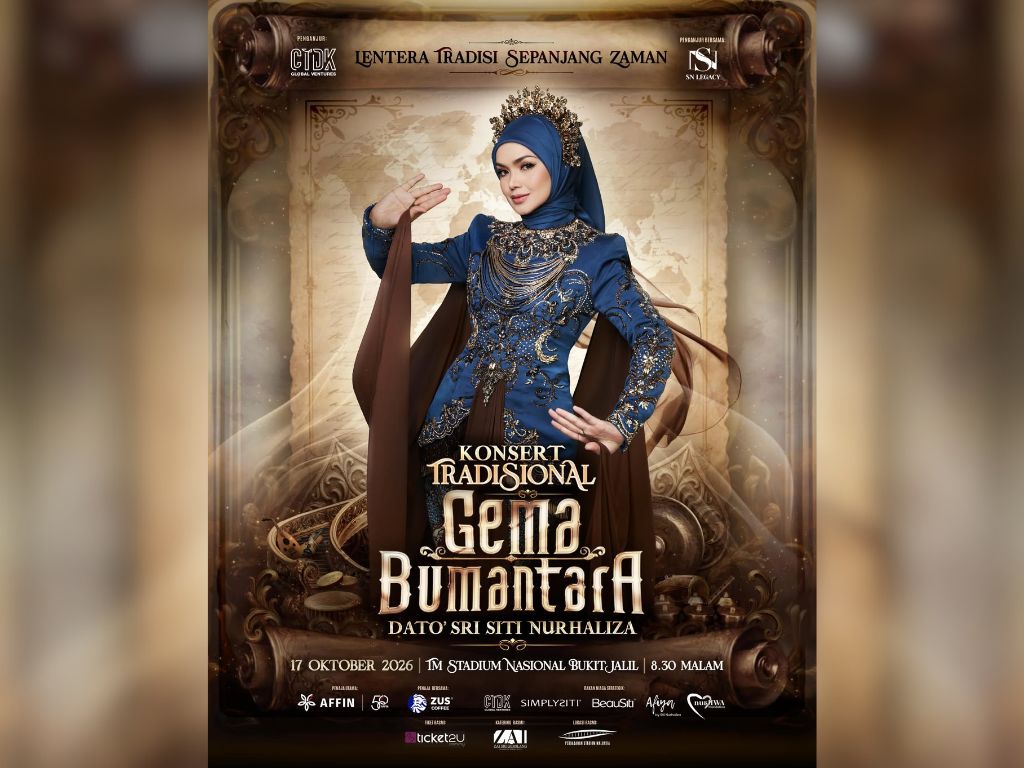 Siti Nurhaliza announces Gema Bumantara Concert, focusing on traditional Malay music