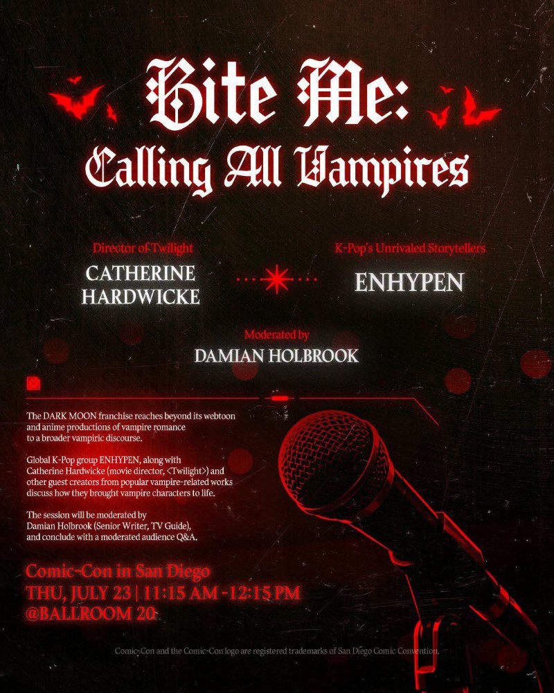 ENHYPEN to attend San Diego Comic Con 2026, celeb asia, comic-con, enhypen, theHive.Asia