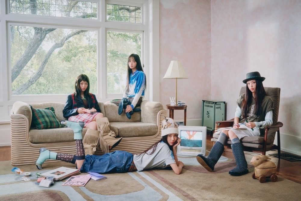 NewJeans shares new content as a four-member group, celeb asia, danielle, haerin, minji, newjeans, NJZ, theHive.Asia, SnapInsta.to 753682291 18084080123704989 6481468394298937653 n
