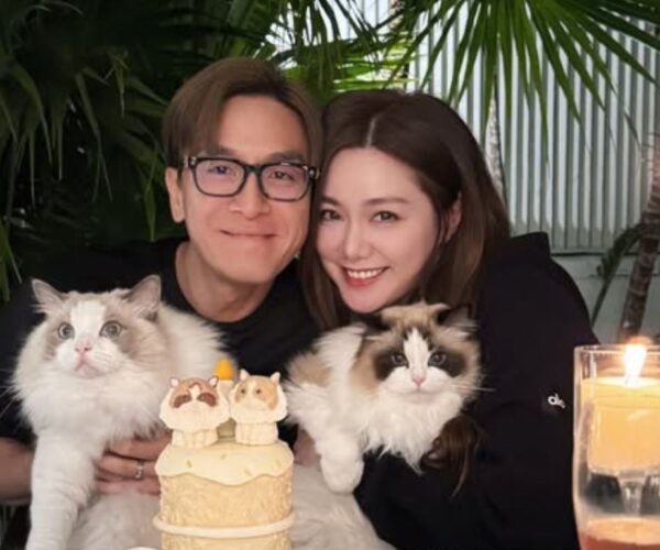 Kenneth Ma laughs off pregnancy speculation over wife Roxanne Tong