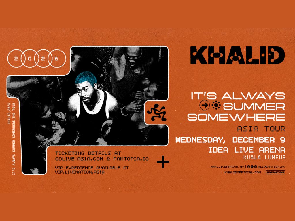 Khalid brings “It’s Always Summer Somewhere Tour” to Kuala Lumpur