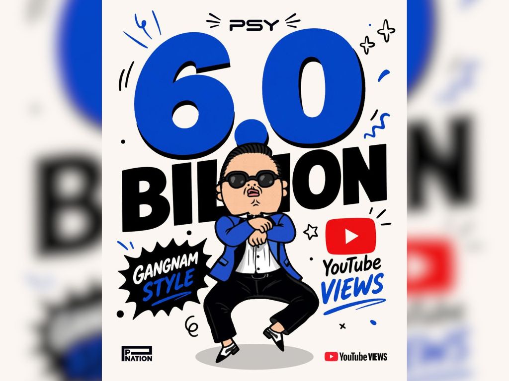 PSY’s “Gangnam Style” surpasses 6 billion YouTube views