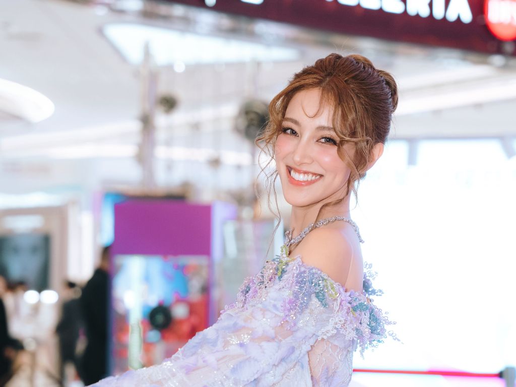 Grace Chan blames herself after son splashed with cream in cinema