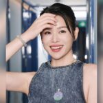 Myolie Wu laughs off “the hug of the century”