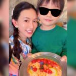 Lin Chi-ling shares photos with son on Taiwanese Father’s Day
