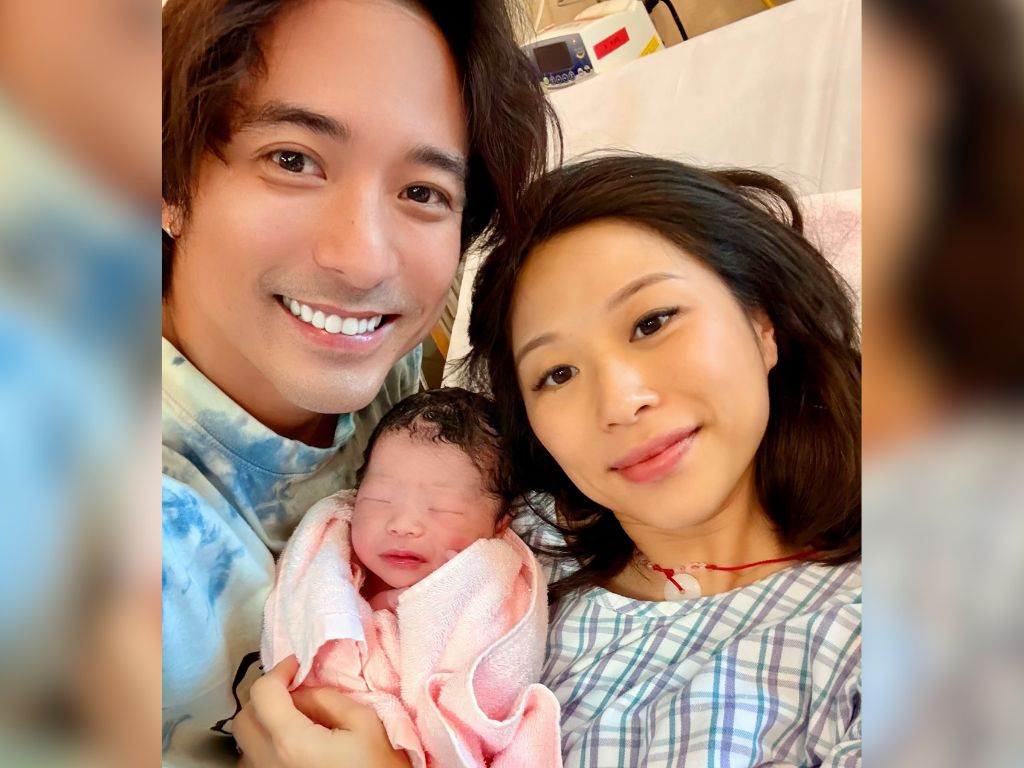 Alex Lam calls himself a “super girl dad” as he welcomes second daughter
