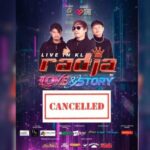 Radja’s 25th anniversary concert in Malaysia is cancelled 