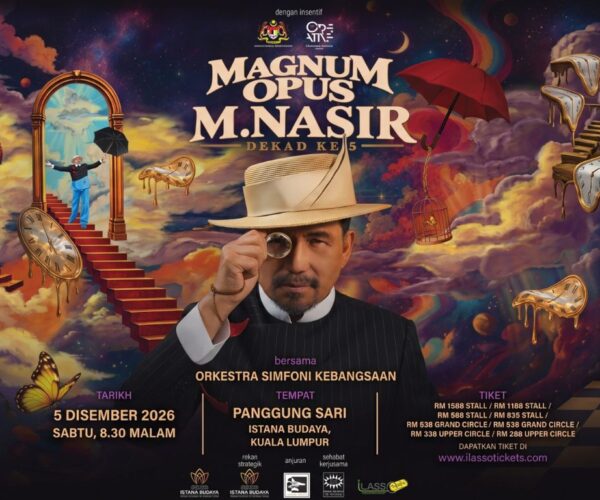 M. Nasir to return to Istana Budaya with “Magnum Opus” 