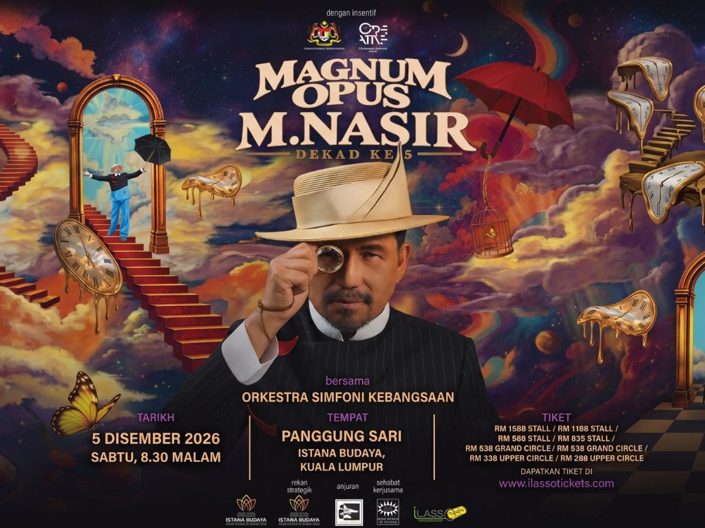 M. Nasir to return to Istana Budaya with “Magnum Opus” 