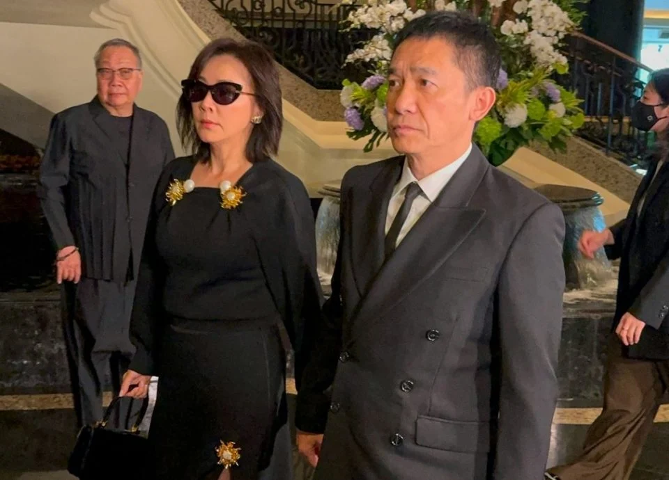 Celebrities gathered at Nansun Shi’s memorial service, CelebAsia, NansunShi, theHive.Asia, tony