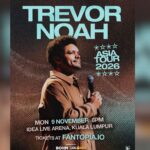 Trevor Noah set to make Malaysian debut in Kuala Lumpur this November
