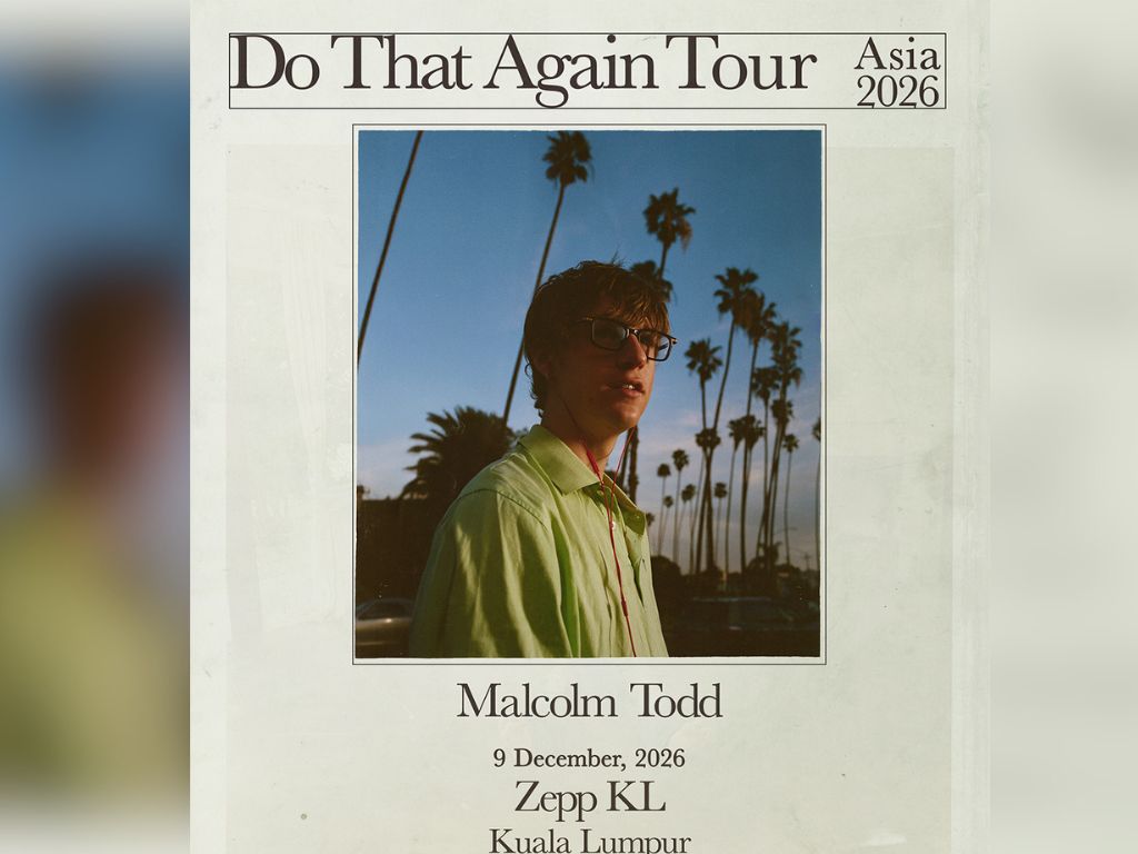 Malcolm Todd to make Kuala Lumpur debut with “Do That Again” tour this December