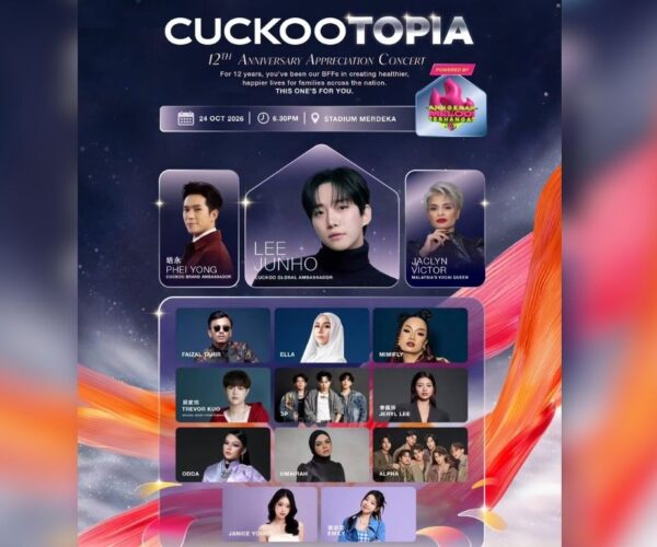 CUCKOO Malaysia celebrates 12th anniversary with Lee Junho appearance