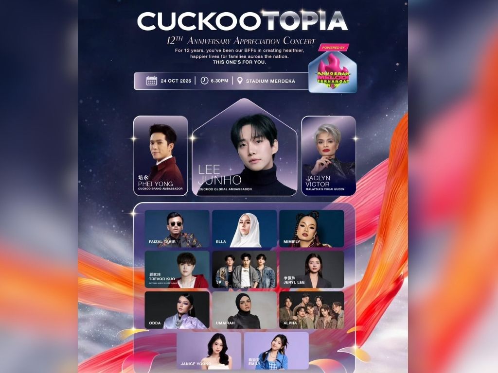 CUCKOO Malaysia celebrates 12th anniversary with Lee Junho appearance