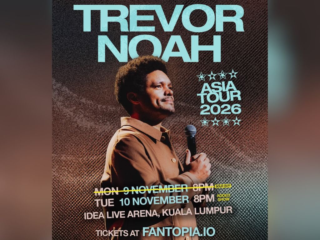 Trevor Noah adds a second Kuala Lumpur show after first show sells out!