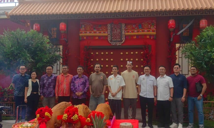 Anthony Wong and Edison Chen’s "Temple of Wishes" set for release on first day of CNY 2027, AnthonyWong, theHive.Asia, temple production launch