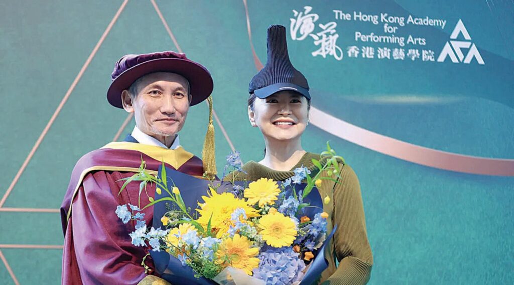 Tsui Hark conferred honorary doctorate by the Hong Kong Academy for Performing Arts | theHive.Asia Tsui Hark conferred honorary doctorate by the Hong Kong Academy for Performing Arts, HKAPA, TsuiHark, theHive.Asia, Brigitte 3