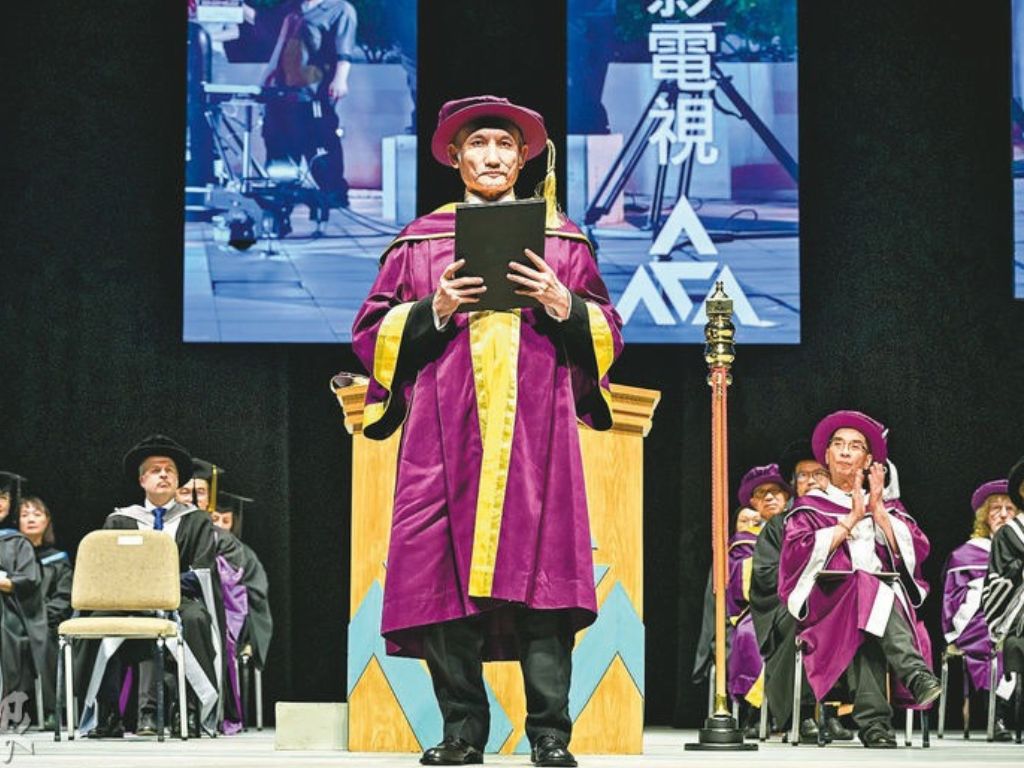 Tsui Hark conferred honorary doctorate by the Hong Kong Academy for Performing Arts